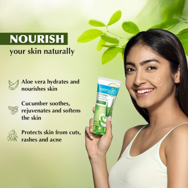 Everyuth Naturals Nourishing Aloe Vera and Cucumber Gel