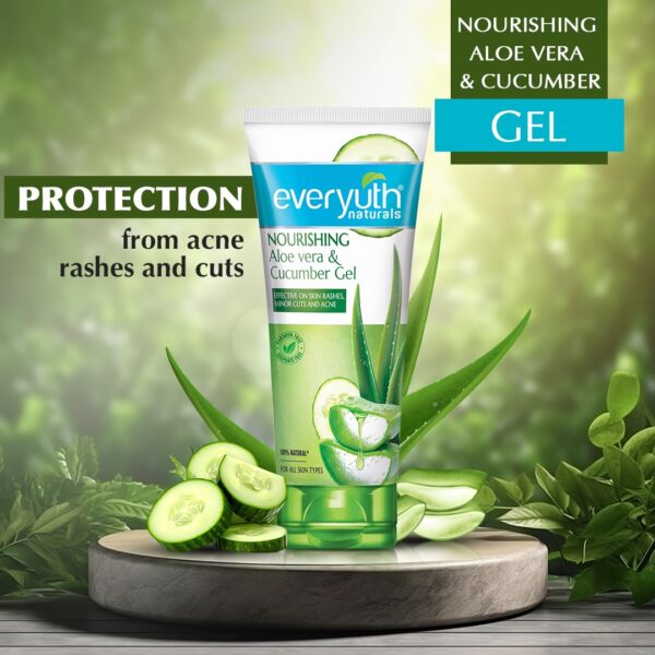 Everyuth Naturals Nourishing Aloe Vera and Cucumber Gel