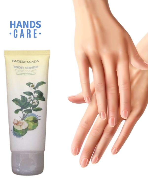 Face Canada Tndr Srndr Tea Tree & Coconut Water Hand Cream