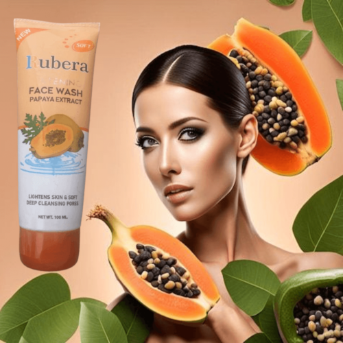 Rubera Papaya Whitening Face Wash