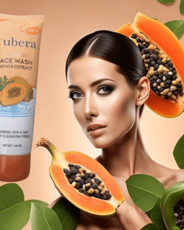 Rubera Papaya Whitening Face Wash