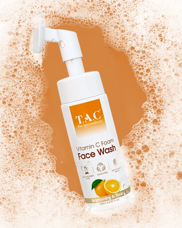 The Ayurveda Co Vitamin C Foaming Face Wash