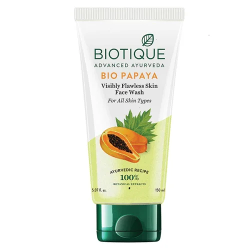 Biotique Advanced Ayurveda Papaya Deep Cleanse Face Wash