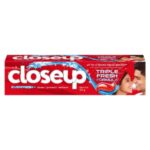 Closeup Triple Fresh Formula Anti-Germ Gel Toothpaste Red Hot