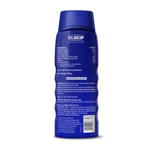 Clocip Advance Action Prickly Heat Talcum Powder