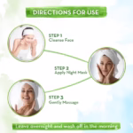 Vitamin C Sleeping Mask with Aloe Vera for Skin Illumination
